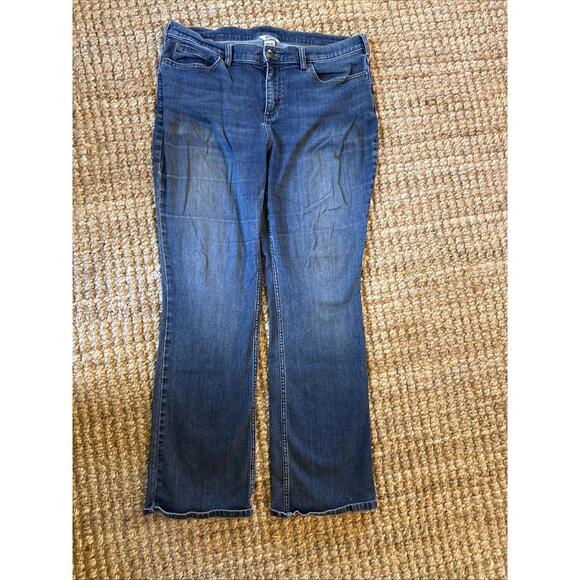 Duluth Trading Co Blue Denim Pants Sz 16X31 - Picture 1 of 4